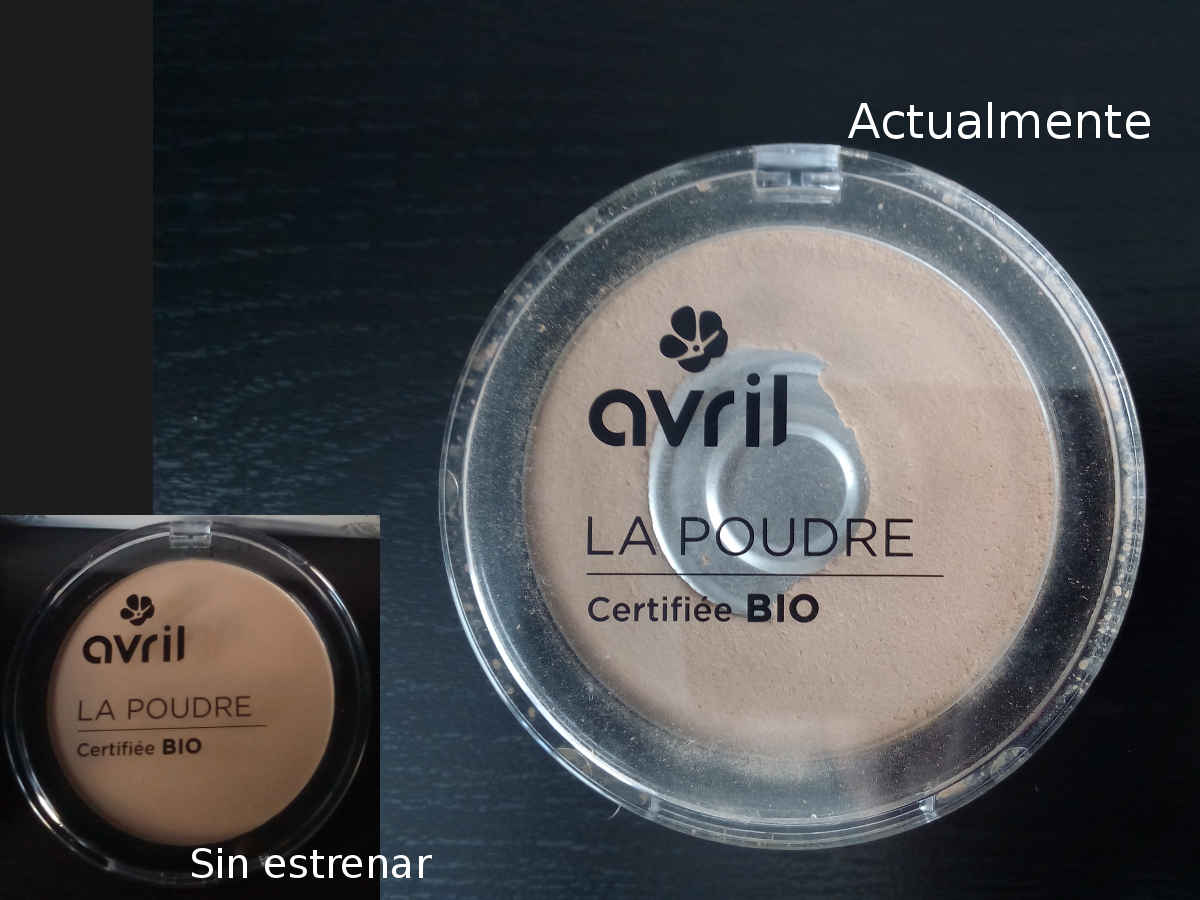 Avril polvos compactos nude